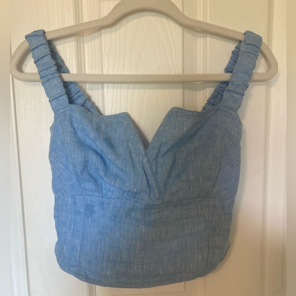 Anthropologie crop top